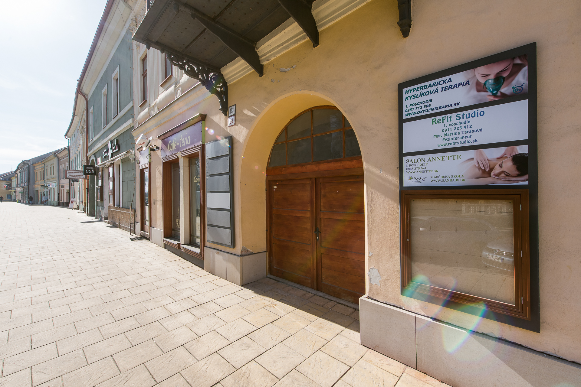 Refit Studio – vchod zo Zimnej ulice